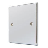 Hamilton 77BPS Polished Chrome Blank Plate Single