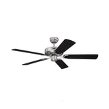 5 Blade Ceiling Fan 78370 Cyclone Brushed Steel