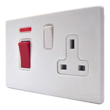 Hamilton 7WC45SS1WH-W CFX Gloss White Cooker Socket