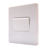 Hamilton 7WCTPWH-W CFX Gloss White Fan Isolator Switch