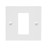 Hamilton 80EURO1 Gloss White 1 Gang Single Plate