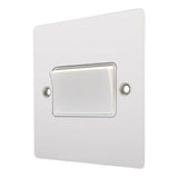 Hamilton 80TPWH-W Gloss White Fan Isolating Switch