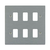 Hamilton 846GP Stainless Steel 6 Gang Grid Plate