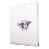 Hamilton 87CT21 CFX Polished Chrome 10a Dolly Switch 1 Gang 2 Way