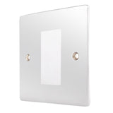 Hamilton 87EURO1 Polished Chrome 1 Gang Modular Plate