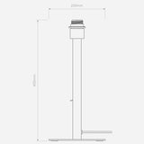 Astro 1480003 Beaumont Table Matt Black