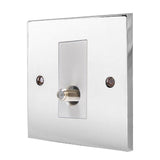 Hamilton 95SATNW Polished Chrome Satellite Socket Non Isolated