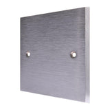 Hamilton 96BPS Satin Chrome Single Blank Plate