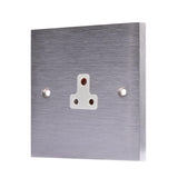 Hamilton 96US2W Satin Chrome Unswitched 2A Socket