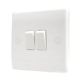 BG 842 2 Gang 2 Way Light Switch 10a