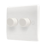 BG 882 2 Gang 2 Way Push 200w Intelligent Dimmer