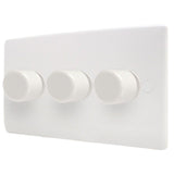 BG 883 3 Gang 2 Way Push 200w Intelligent Dimmer