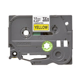 Brother TZe-631 Labelling Tape 12mm Black on Yellow