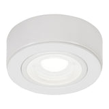 ML CABWCW White Round LED Under Cabinet Light Cool White