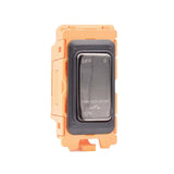 Hamilton FLTP-BK Black Nickel 10A Triple Pole Rocker Switch with Black Bezel