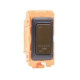 Hamilton FLTP-RB Richmond Bronze 10A Triple Pole Rocker Switch with Black Bezel