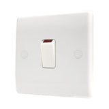 BG 858 25A Flex Outlet Plate with Bottom Cable Entry