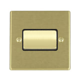 Hamilton 72TPSB-B Satin Brass triple pole fan isolator