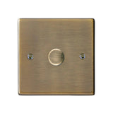 Hamilton 791XLEDITB100 Antique Brass LED Dimmer 1G 2W 100w