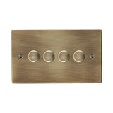 Hamilton 794XLEDITB100 Antique Brass LED Dimmer 4G 2W 100w
