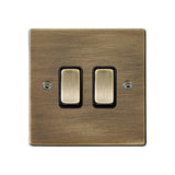 Hamilton 79SPAB-B Antique Brass Switched Fused Spur