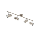 Forum Inlight Harvey Spot 4 Light Bar Satin Nickel