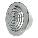 Internal Circular Grille 4 Inch 2100C Chrome