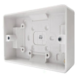 MK K2172WHI Surface Box 2 Gang 40mm