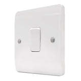 MK K4870WHI Light Switch 1 Gang 1 Way