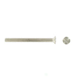 Socket Screw Nickle Plated 3.5x75mm Per 10