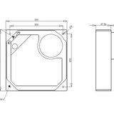 Silavent Mayfair 70 Recessed Mount Frame