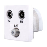 Hamilton MOD-DTRIDW TV/Satellite/FM Triplexer Module White