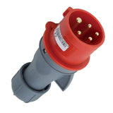 Lewden PM16/1800N Lewden 16A 415V 5 Pin Industrial Red Plug