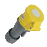 Lewden PM16/2000N Lewden 16A 110V 3 Pin Industrial Yellow Connector