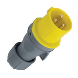 Lewden PM32/1000N Lewden 32A 110V 3 Pin Industrial Yellow Plug