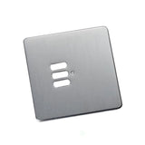 Rako 3 Button Wireless Wall Switch Cover Plate - Stainless Steel