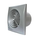 Envirovent Silver Silent 4 Inch Axial Bathroom Fan