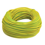 Sleeving 4mm Green / Yellow x 100m