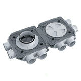 Blauberg SR-150-75X8 51P-K BlauFast 75mm Plastic Radial Duct Manifold Box - 150mm Connection - 8 Port