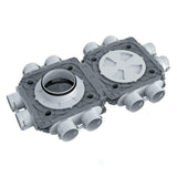 Blauberg SR-160-75X12-50P-K Blaufast 75mm Plastic Radial Duct Manifold Box - 160mm Connection - 12 Port