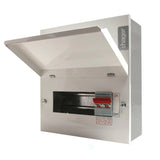 Hager 6 Way Metal Consumer Unit