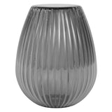 Astro 5036008 Tacoma Tulip Ribbed Glass Smoke