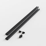 Astro 6020041 2x Track 1m Kit Matt Black