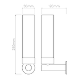 Astro 1021001 Tube 120 Polished Chrome