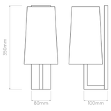 Astro 1214004 Riva 350 Matt Nickel