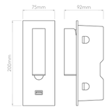 Astro 1215081 Fuse 3 USB Matt White