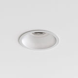 Astro 1249034 Minima Slimline Round Fixed Fire-Rated IP65 Matt White