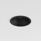 Astro 1249035 Minima Slimline Round Fixed Fire-Rated IP65 Matt Black