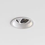 Astro 1249040 Minima Slimline Round Adjustable Fire-Rated Matt White