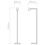 Astro 1286018 Ascoli Floor Matt White